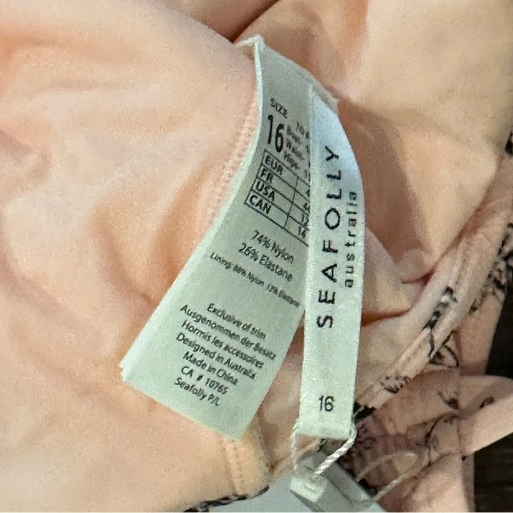 Seafolly Lovebirds One Piece Swimsuit - Picture 6 of 8